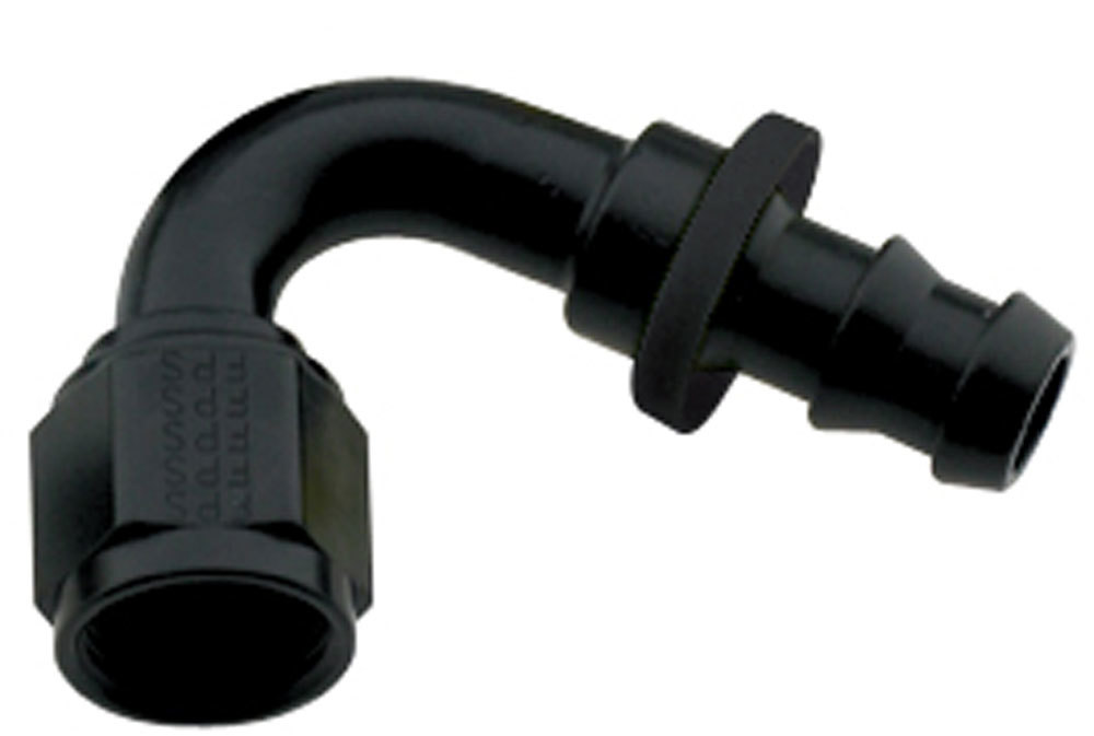 cf9b4f60-a8be-4368-ab6a-67baabc2035e Hose Fitting #8 120 DEG Push Lock Black - Image 1