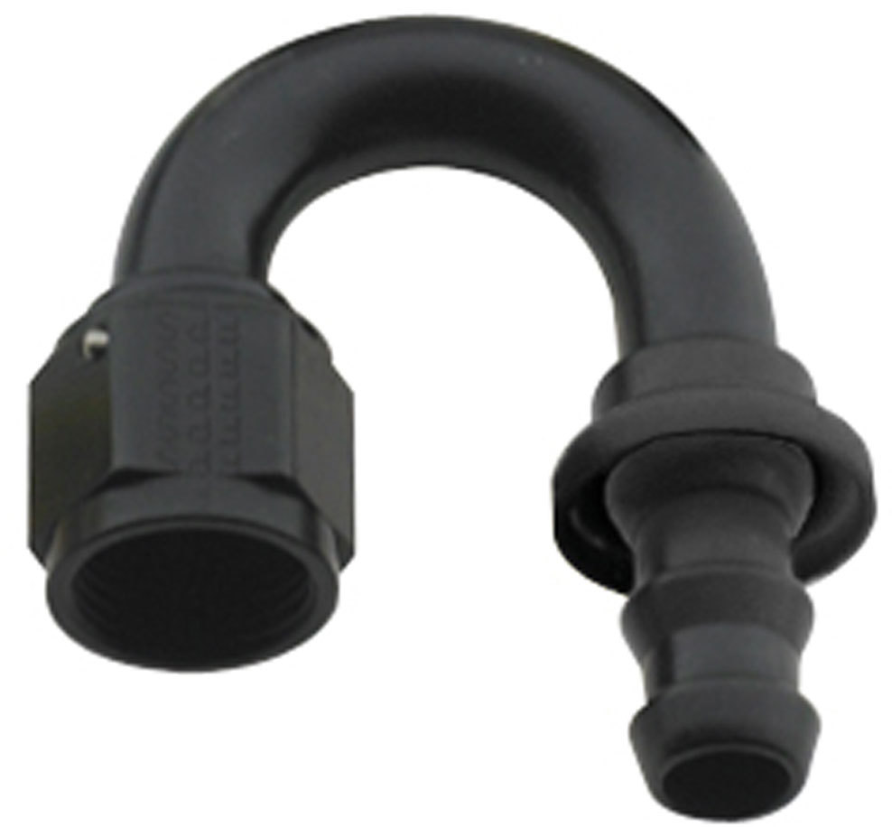 d6e83bd2-b287-486b-b631-da1f61b77ebd Hose Fitting #12 180 DEG Push Lock Black - Image 1