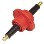 MSD FIREWALL FEED THRU, RED
