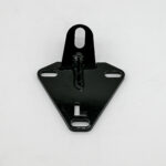 TWISTED MOTORMOUNT - CHEVY, LEFT SIDE, POWDERCOATED