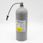 FIRE SUPPRESSION SYSTEM WITH CLAMPS