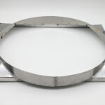 RADIATOR SHROUD, TWISTED ENGINE MOUNTING