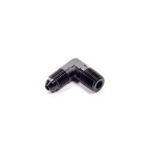 90 DEG ADAPTER FITTING #3 X 1/8 MPT BLACK
